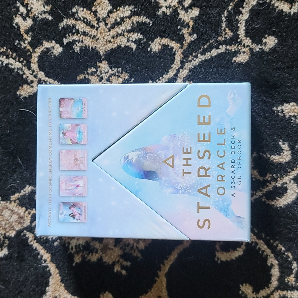 Started oracle card deck & guidebook